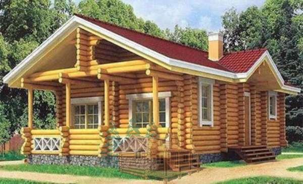 Дом из кедра А49